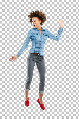 Buy stock photo PNG of Studio shot of an attractive young woman 
