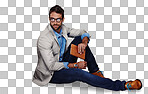 Studio shot of a stylishly dressed young man isolated on a png background