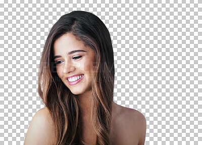 A beautiful young woman posing isolated on a png background