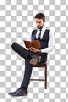 Full length shot of a well dressed young man against isolated on a png background