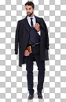 Full length shot of a well dressed young man isolated on a png background