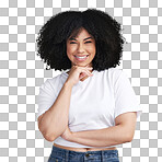 PNG Studio portrait of an attractive young woman posing 