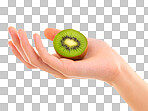 PNG Cropped view of a woman's hand holding an avocado 