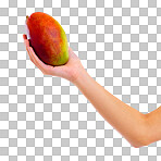 PNG Closeup studio shot of a woman holding a papaya 