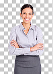 PNG Studio portrait of an attractive businesswoman.