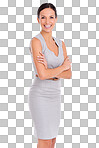 PNG Studio portrait of an attractive businesswoman.