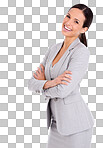 PNG Studio portrait of an attractive businesswoman.