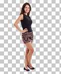 PNG Full-length portrait of a beautiful young woman 