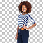 PNG Studio portrait of an attractive young woman standing 