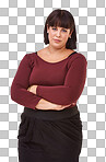 PNG of a beautiful plus size model 