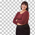 PNG of a beautiful plus size model 