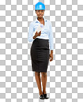 PNG of Studio shot of a young building contractor posing