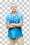 PNG Shot of a young male nurse 