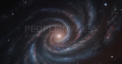 Black hole, wormhole and universe space spiral in dark sky for astrology, solar system and science research. Ai generated, vortex and dimension tunnel of explosion, cosmic creation and big bang ring