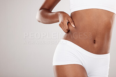 Slim woman, tape measure and diet to lose weight in stomach or body for  health and wellness motivat Stock Photo by YuriArcursPeopleimages