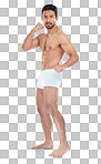Fitness, underwear and man with fist, studio or martial arts wit