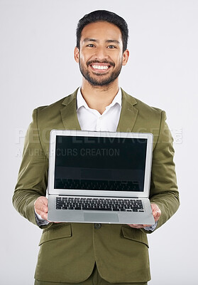 laptop business man white background image