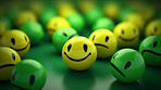 Feedback emotion emoji, rating scale of customer experience, feedback and satisfaction