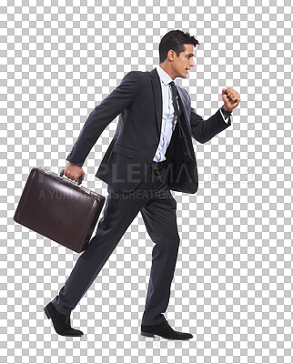 A true businessman is always on the move