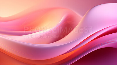 Buy stock photo Three dimensional geometric wave concept. Modern abstract wallpaper background design.