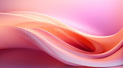 Buy stock photo Three dimensional geometric wave concept. Modern abstract wallpaper background design.