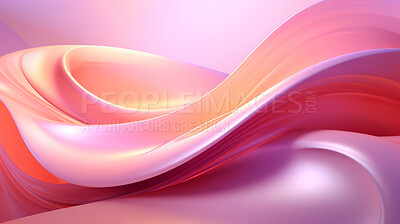 Buy stock photo Three dimensional geometric wave concept. Modern abstract wallpaper background design.