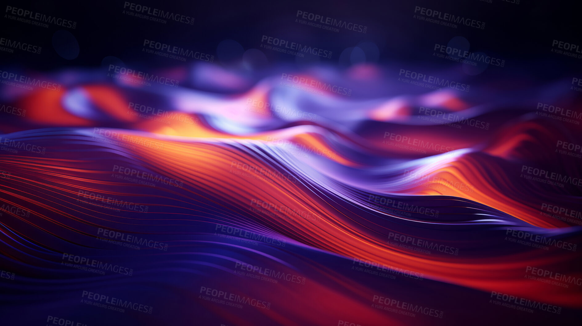 Buy stock photo Three dimensional geometric wave concept. Modern abstract wallpaper background design.