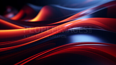 Three dimensional geometric wave concept. Modern abstract wallpaper background design