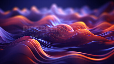 Three dimensional geometric wave concept. Modern abstract wallpaper background design