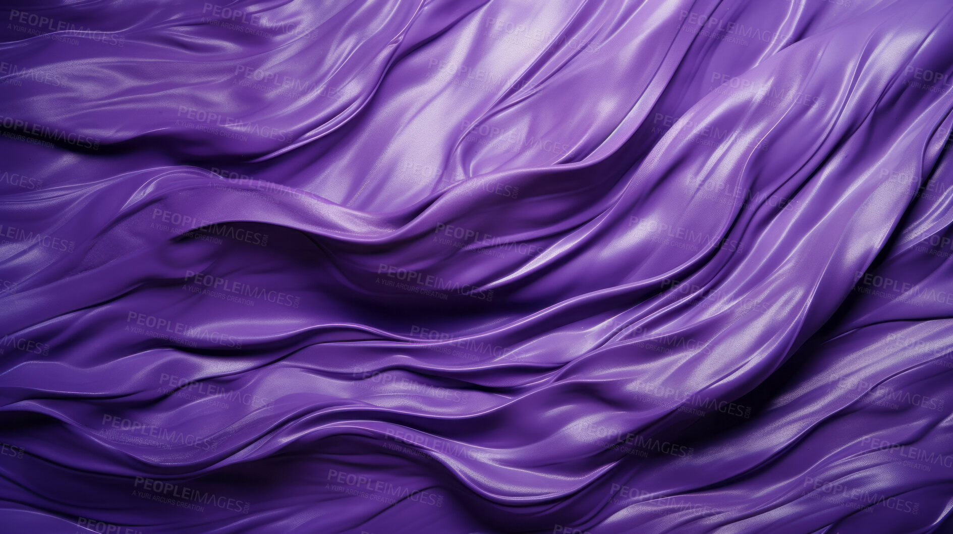 Buy stock photo Purple smooth paint texture close-up. Swirl abstract background.
