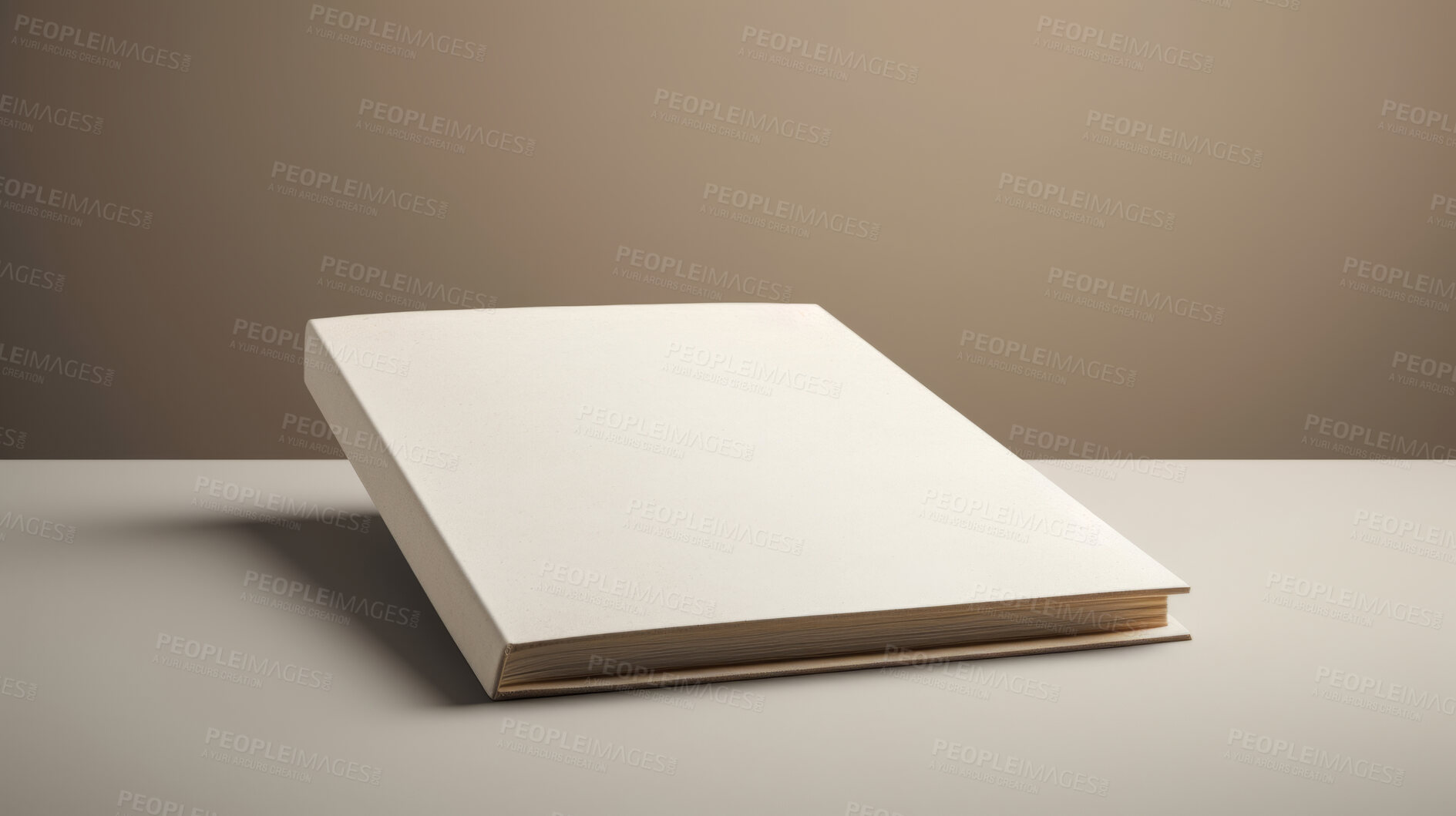 Buy stock photo White Book Mock-Up and Blank for your text or design