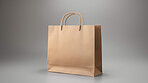 Brown shopping paper bag Mock-Up and Blank for your text or design