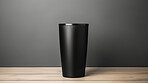 Black Tumbler Mock-Up and Blank for your text or design