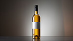 Wine Bottle Mock-Up and Blank Label for your text or design