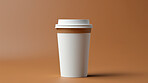 Take-away coffee cup Mock-Up and Blank for your text or design