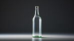 Glass Bottle Mock-Up and Blank for your label, text or design