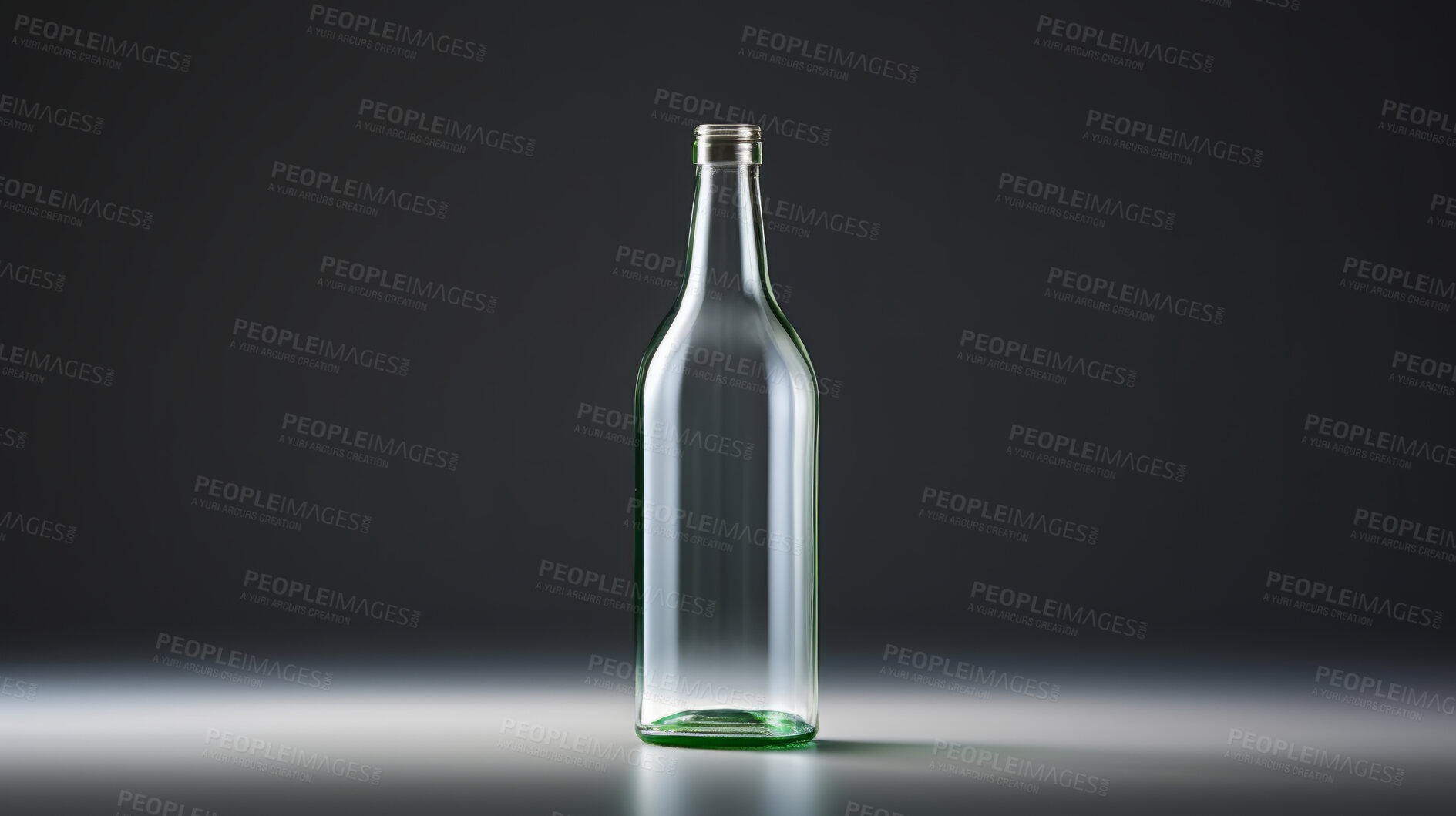 Buy stock photo Glass Bottle Mock-Up and Blank for your label, text or design