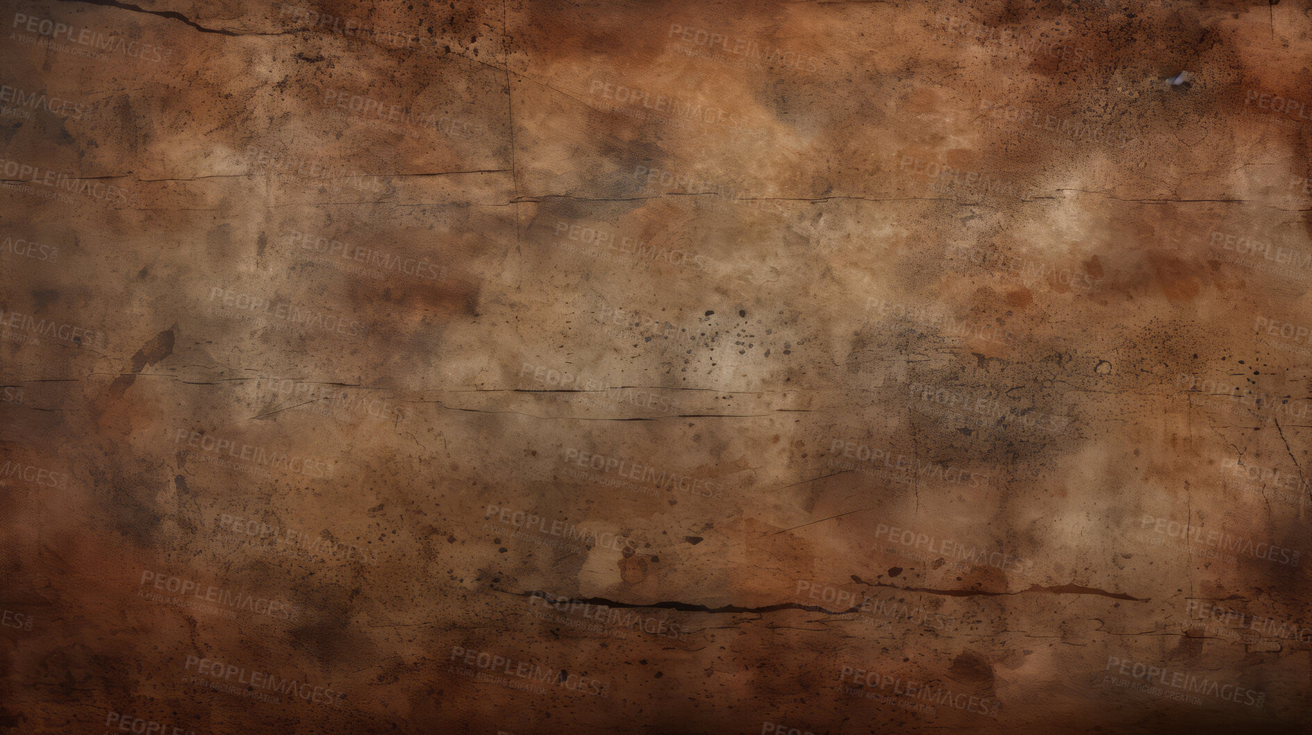 Buy stock photo Old paper texture copyspace background. Distressed vintage parchment concept