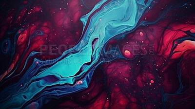 Colorful marble paint liquid flow effect. Abstract marble background pattern