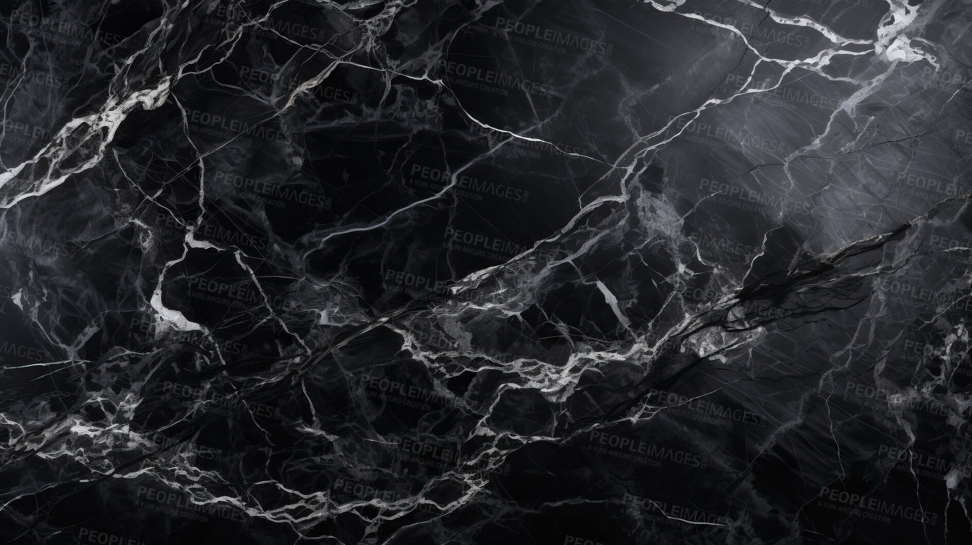 Buy stock photo Black marble abstract design countertop. Texture paint stone background pattern