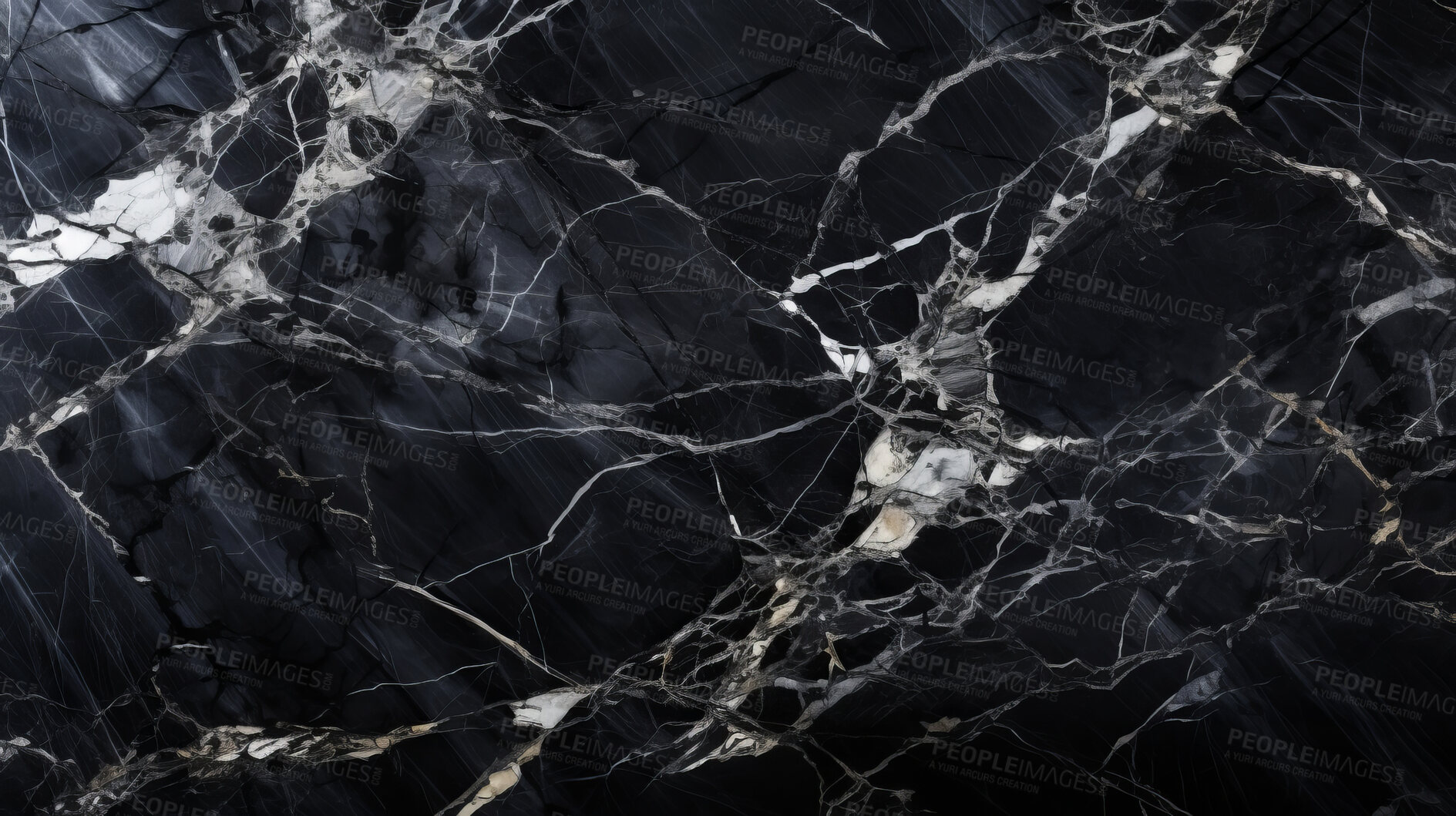 Buy stock photo Black marble abstract design countertop. Texture paint stone background pattern