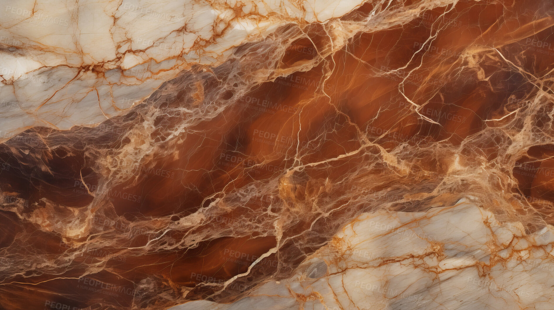 Buy stock photo Brown marble abstract design countertop. Texture paint stone background pattern