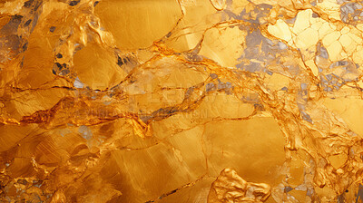 Buy stock photo Gold marble abstract design countertop. Texture paint stone background pattern