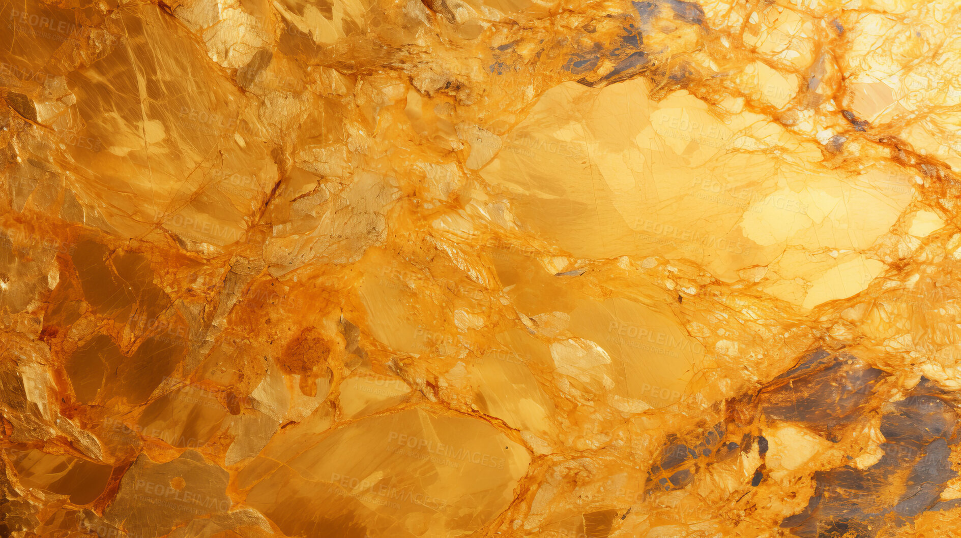 Buy stock photo Gold marble abstract design countertop. Texture paint stone background pattern