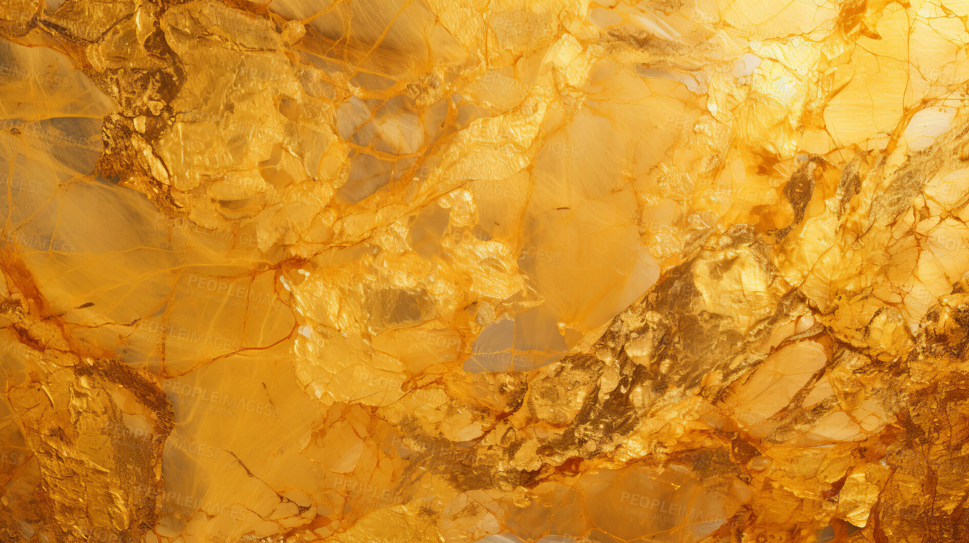 Buy stock photo Gold marble abstract design countertop. Texture paint stone background pattern