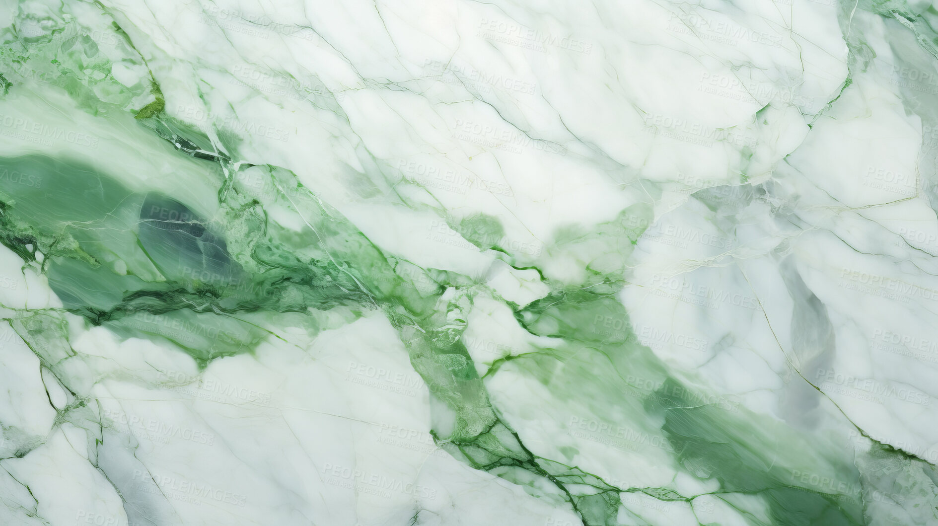 Buy stock photo Green marble abstract design countertop. Texture paint stone background pattern