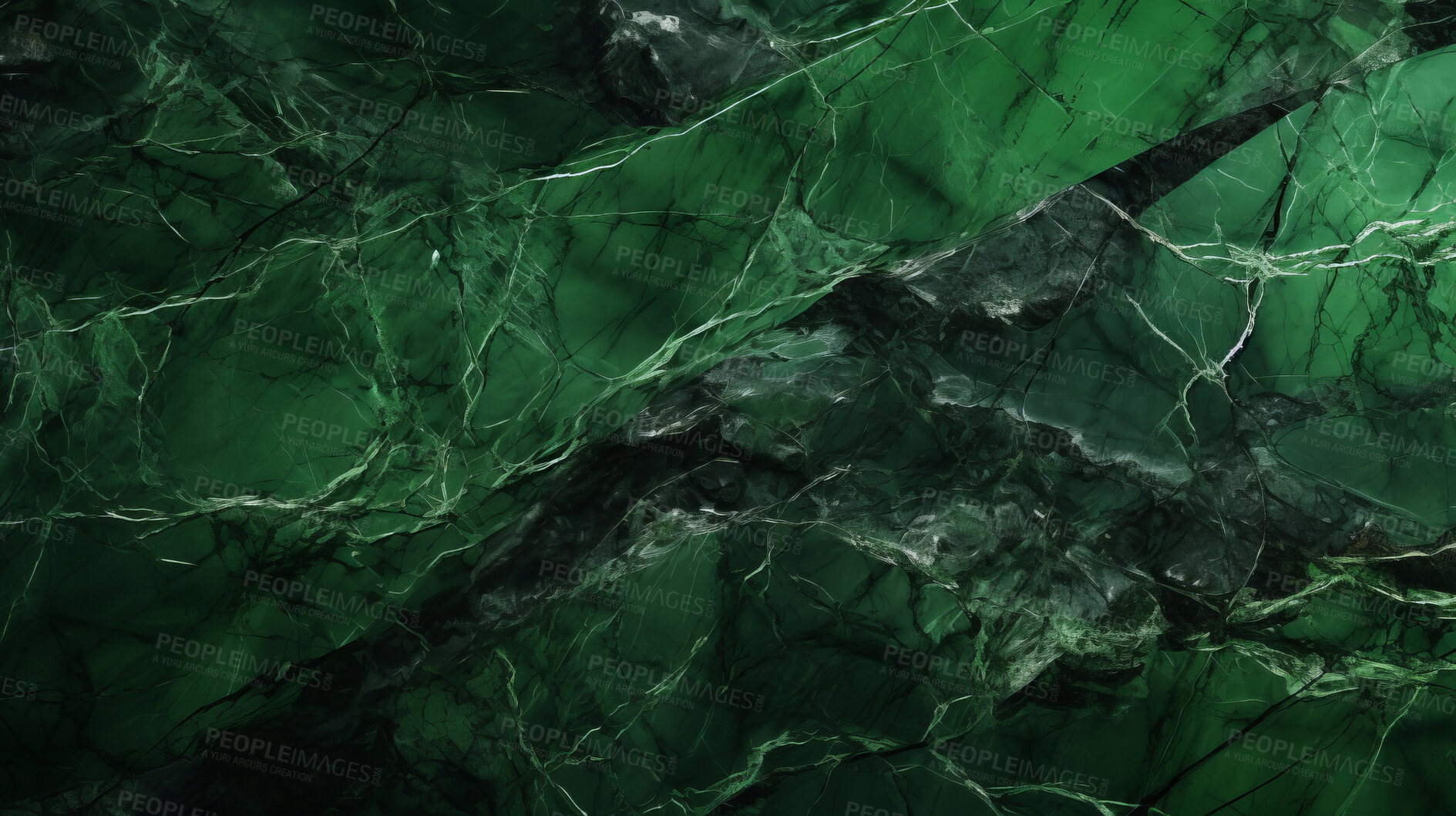 Buy stock photo Green marble abstract design countertop. Texture paint stone background pattern