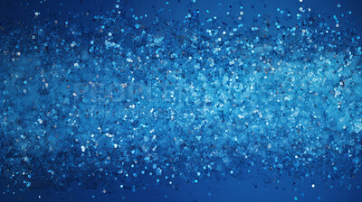 Blue glitter sparkling shiny wrapping paper background. Wallpaper decoration