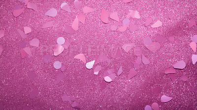 Pink glitter sparkling shiny wrapping paper background. Wallpaper decoration