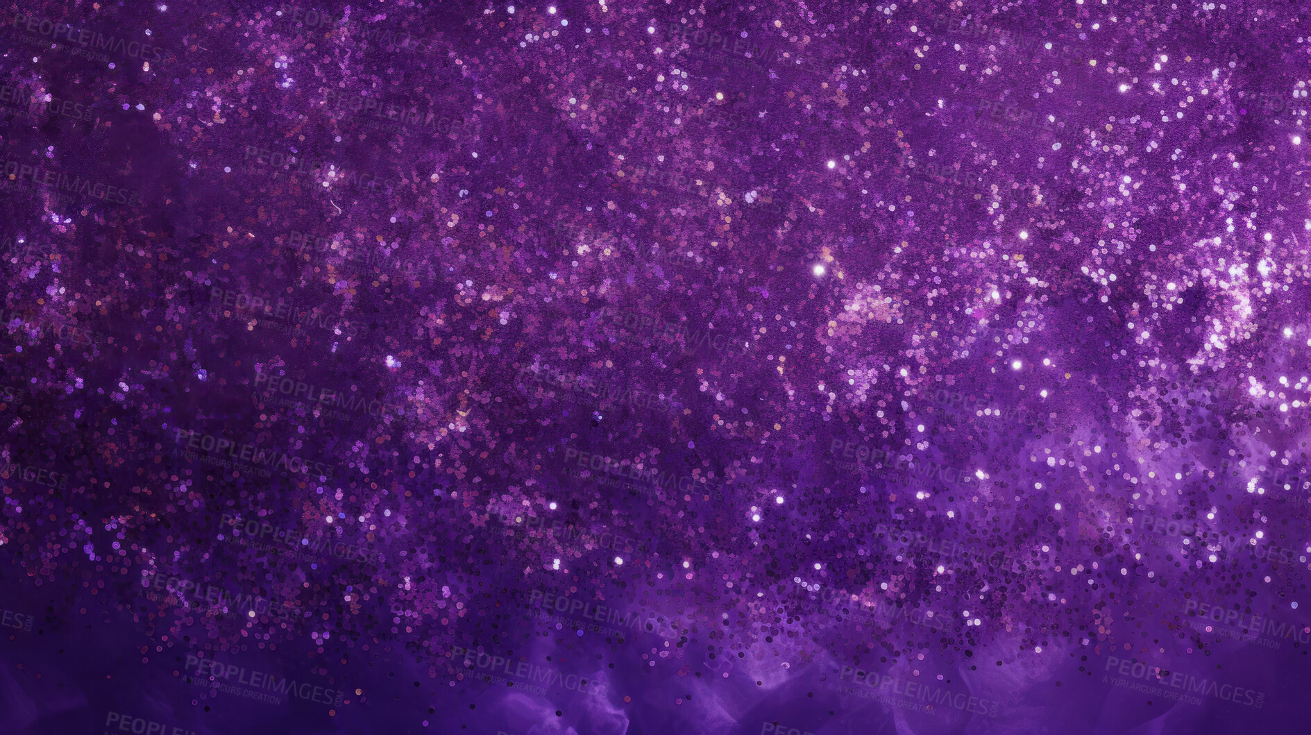 Buy stock photo Purple glitter sparkling shiny wrapping paper background. Wallpaper decoration